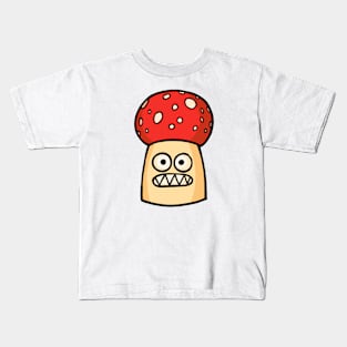Concerned Amanita Mushroom Kids T-Shirt